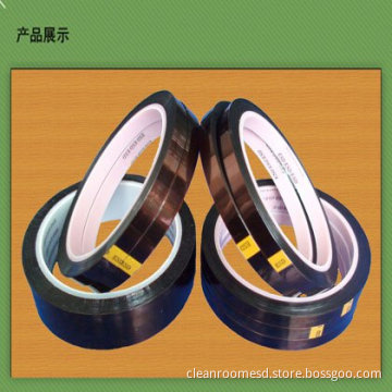 Amber Anti-static Kapton Polyimide Masking Silicone Adhesive Tape